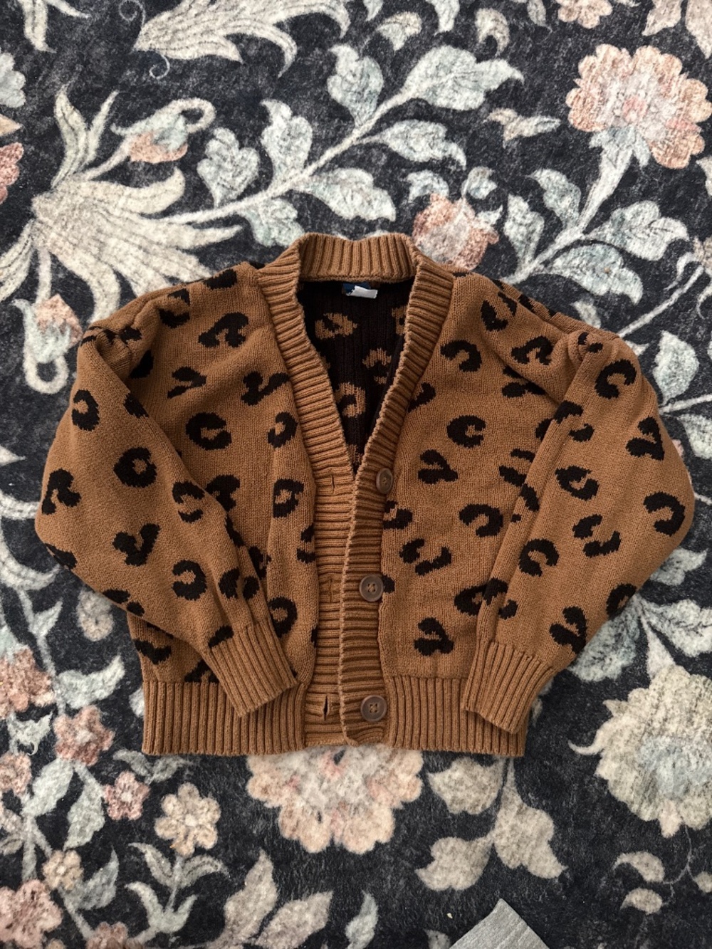 Old Navy Leopard Cardigan